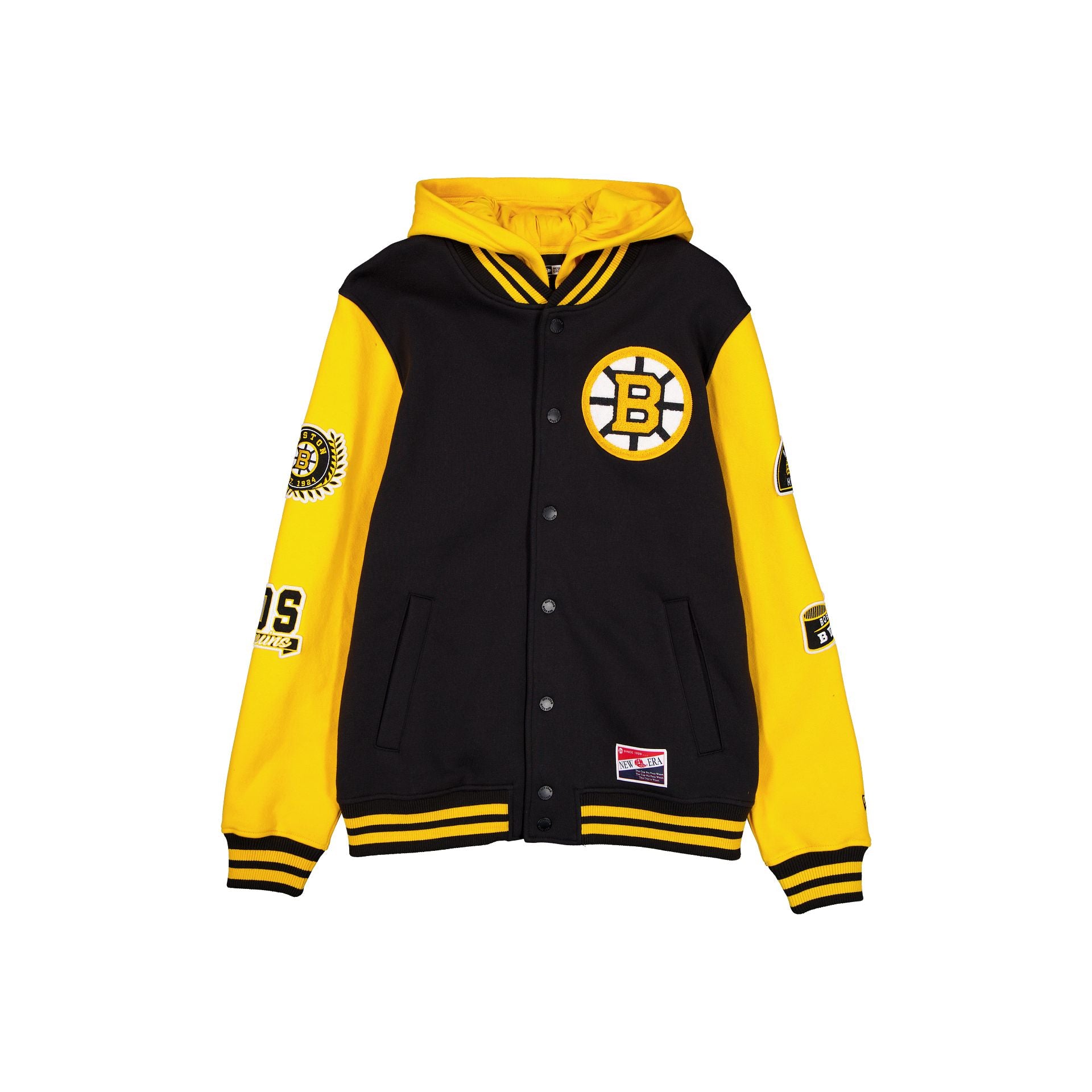 Boston Bruins Throwback Patch Jacket