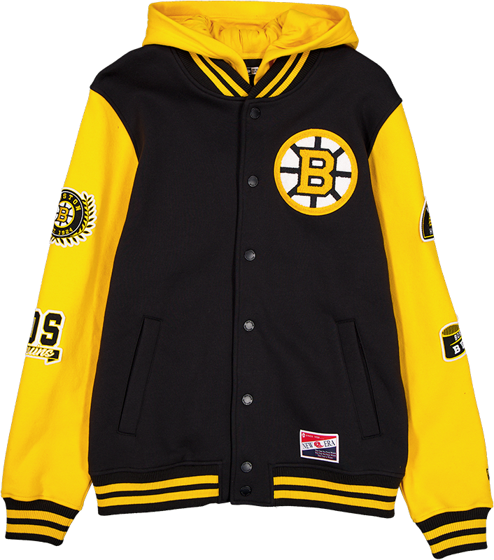 Boston Bruins Throwback Patch Jacket
