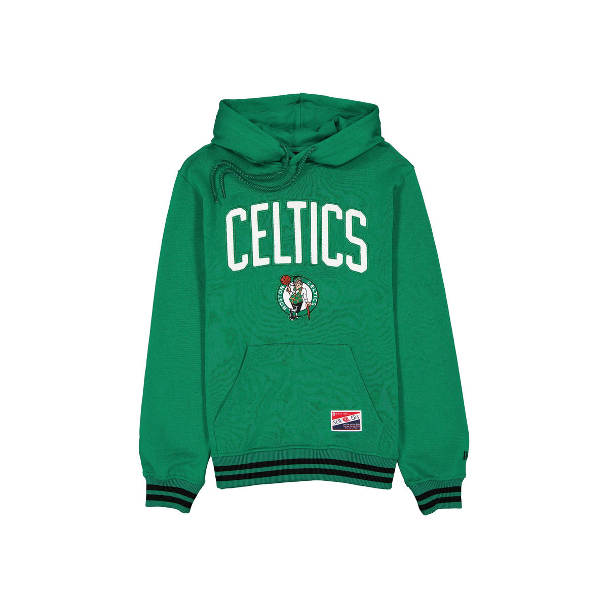 Boston Celtics Throwback Felt Logo Hoodie