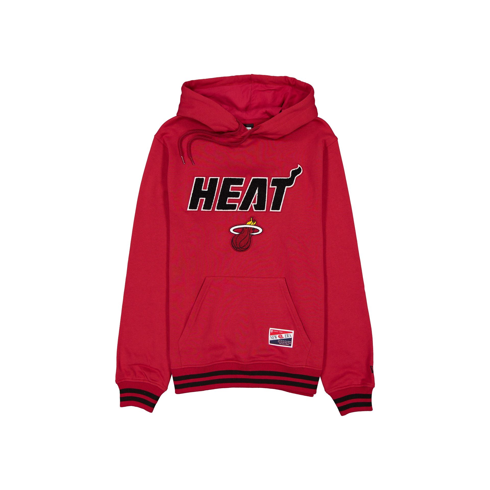 Miami Heat Throwback Felt Logo Hoodie