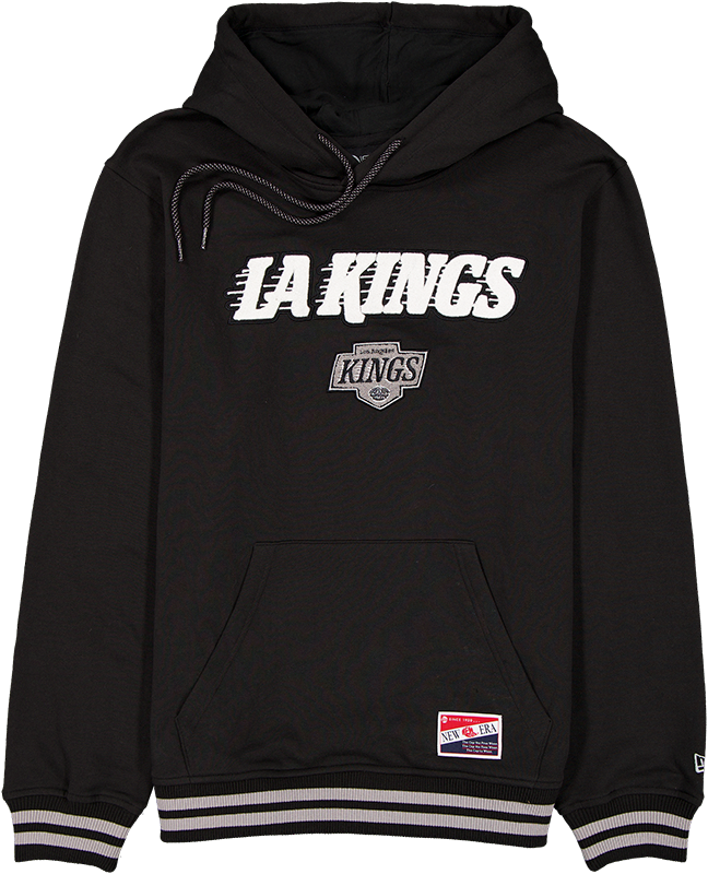 Los Angeles Kings Throwback Felt Logo Hoodie