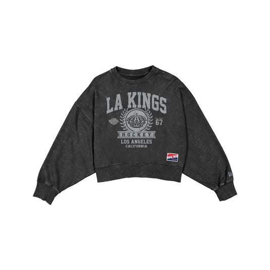 Los Angeles Kings Throwback Women's Boxy Crewneck - New Era Cap