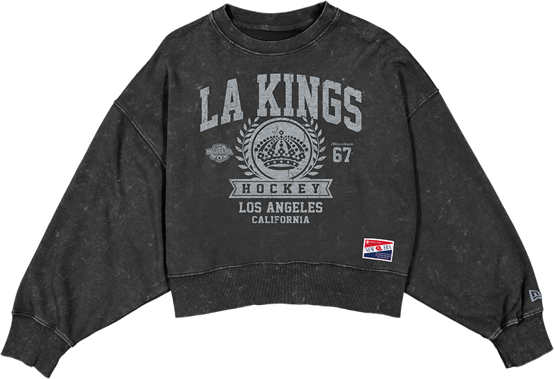 Los Angeles Kings Throwback Women's Boxy Crewneck