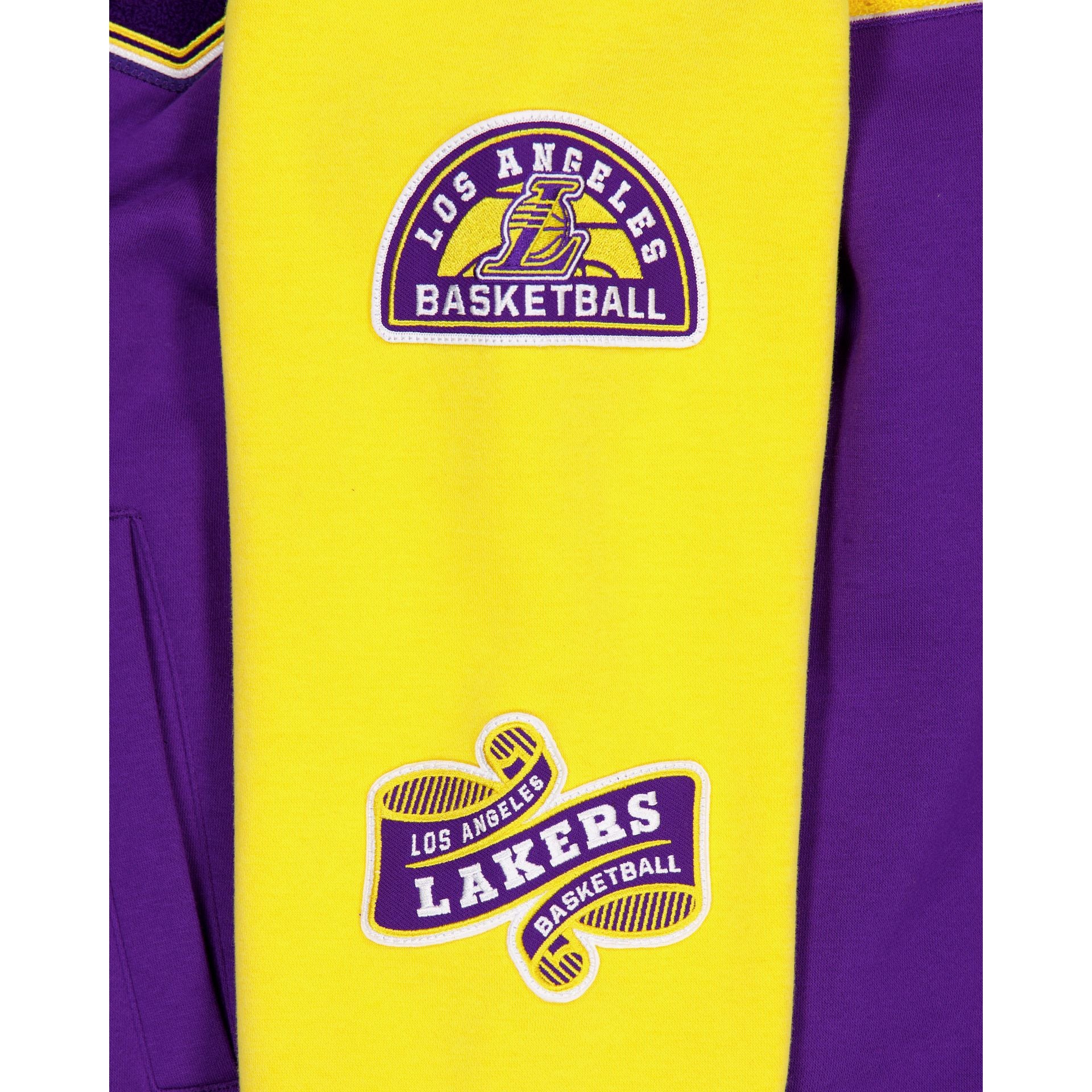 Los Angeles Lakers Throwback Patch Jacket