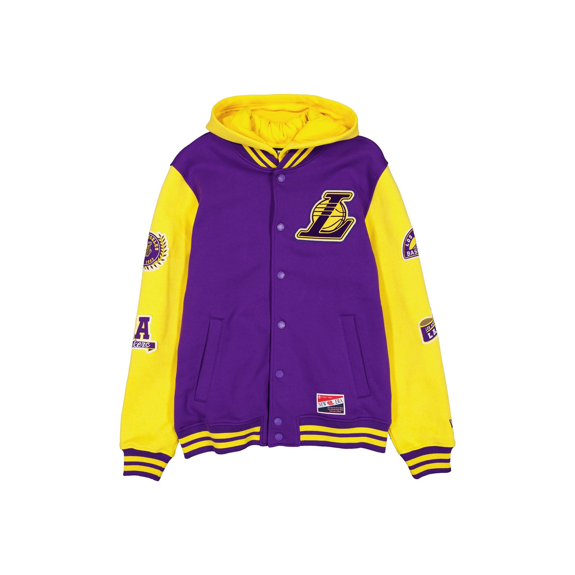 Los Angeles Lakers Throwback Patch Jacket