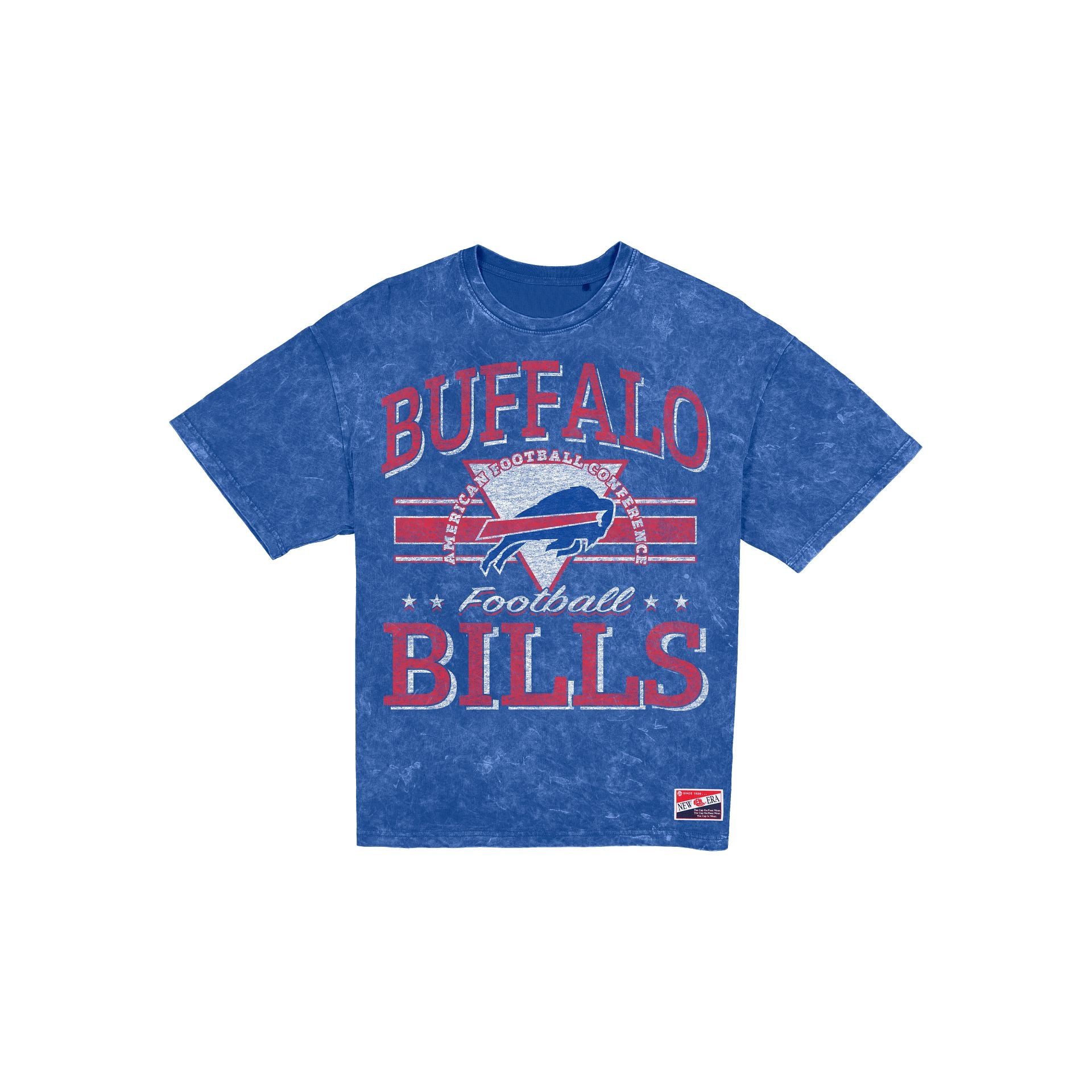 Buffalo Bills Throwback Vintage Wash Women's T-Shirt
