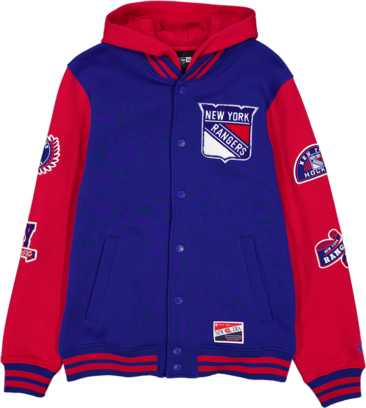 New York Rangers Throwback Patch Jacket