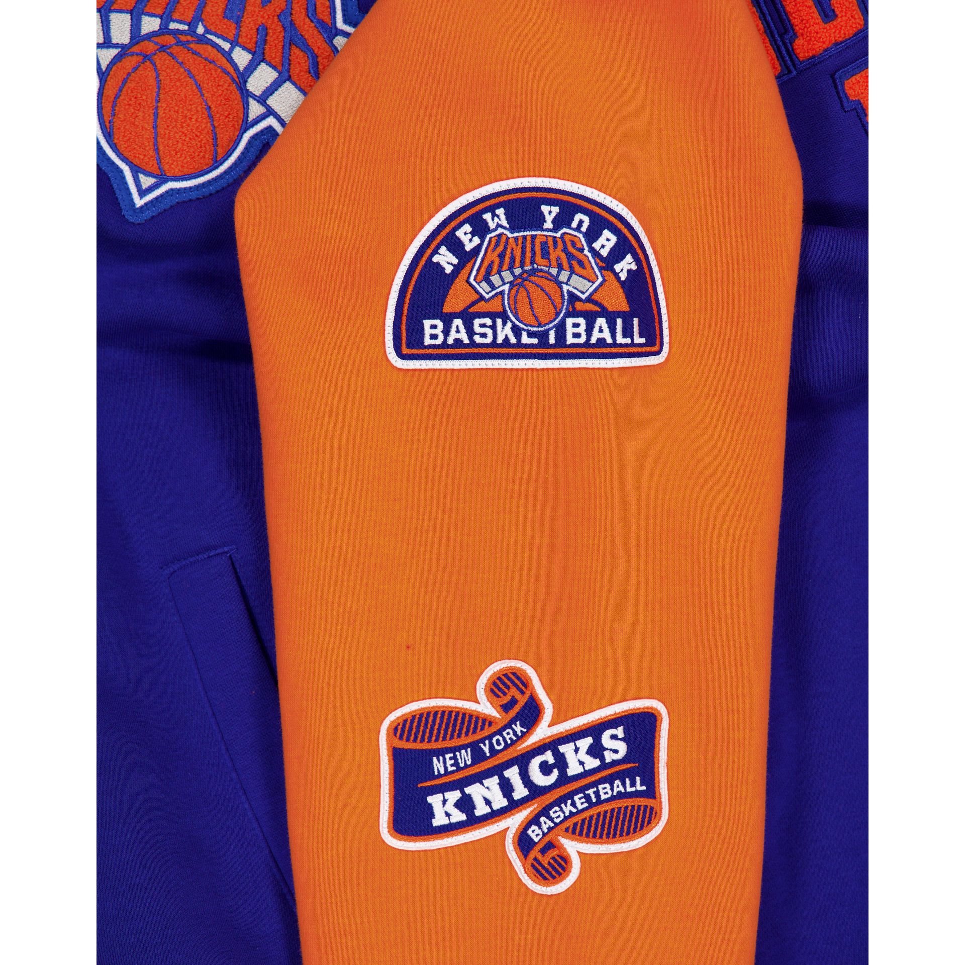 New York Knicks Throwback Patch Jacket