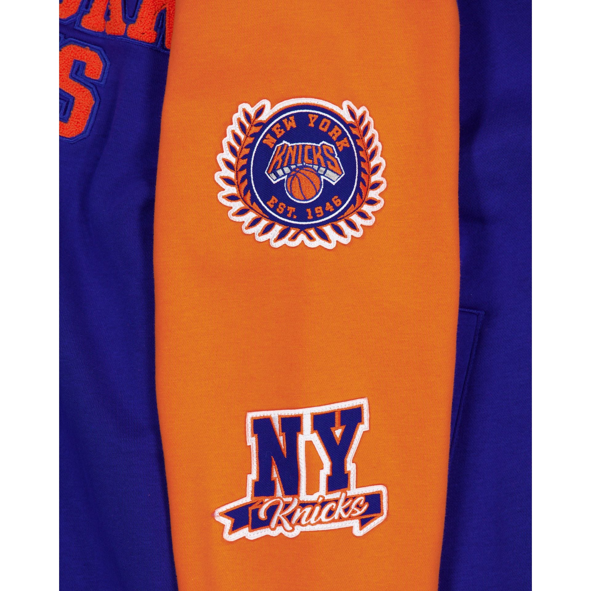 New York Knicks Throwback Patch Jacket