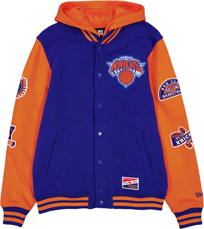 New York Knicks Throwback Patch Jacket