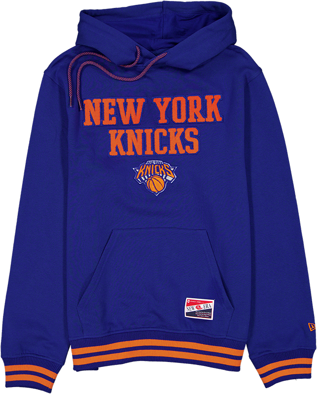 New York Knicks Throwback Felt Logo Hoodie