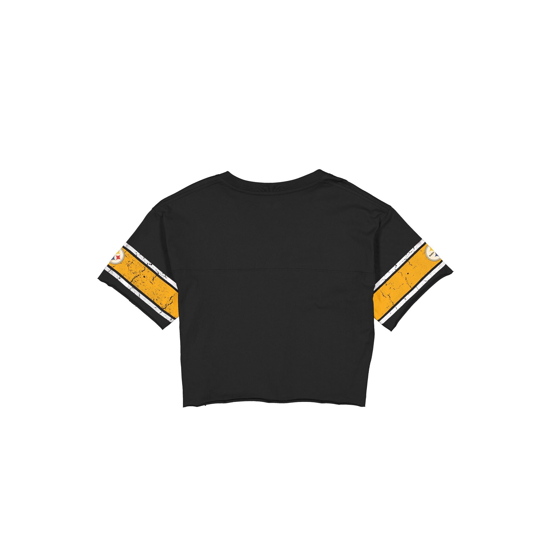 Pittsburgh Steelers Throwback Women's Cropped T-Shirt