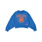 New York Knicks Throwback Women's Boxy Crewneck
