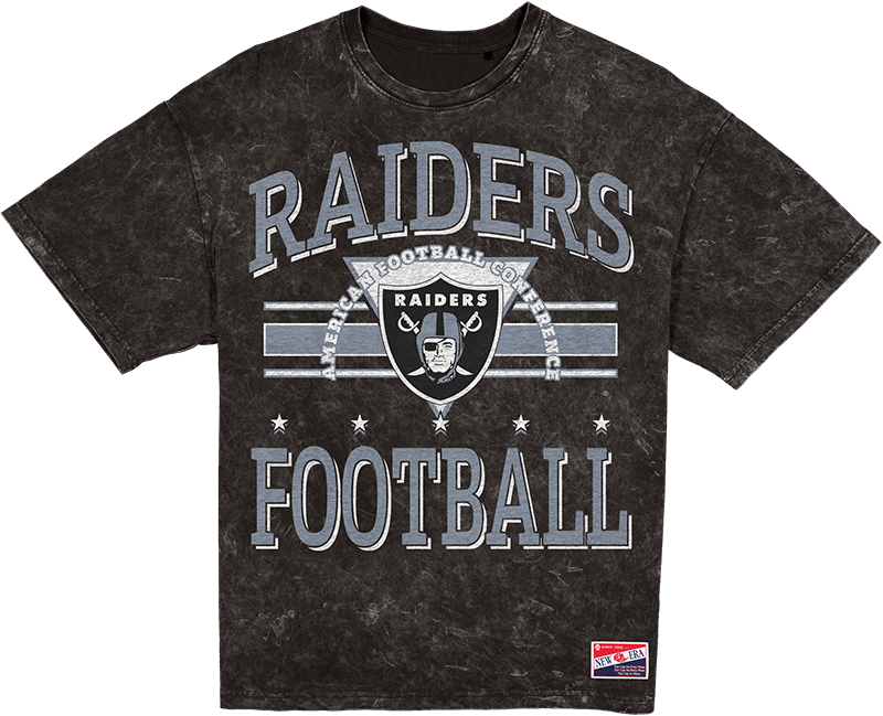 Las Vegas Raiders Throwback Vintage Wash Women's T-Shirt