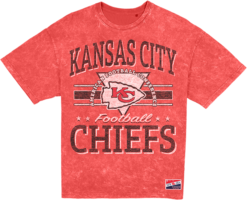 Kansas City Chiefs Throwback Vintage Wash Women's T-Shirt