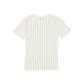 New York Yankees Throwback Applique Pinstripe Chrome White T-Shirt