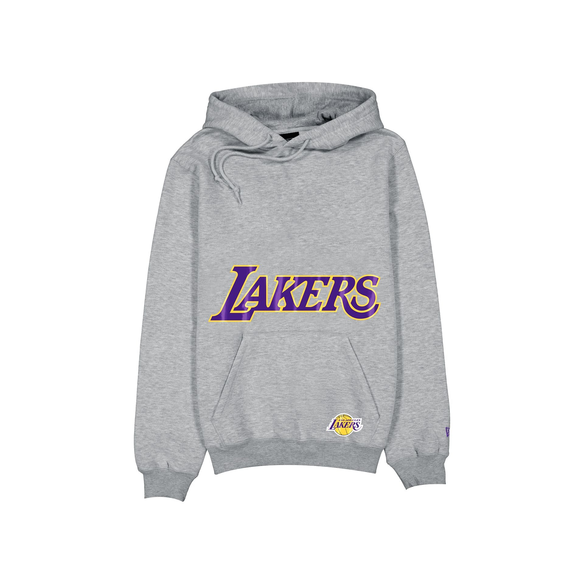 Los Angeles Lakers Game Day Heather Gray Hoodie