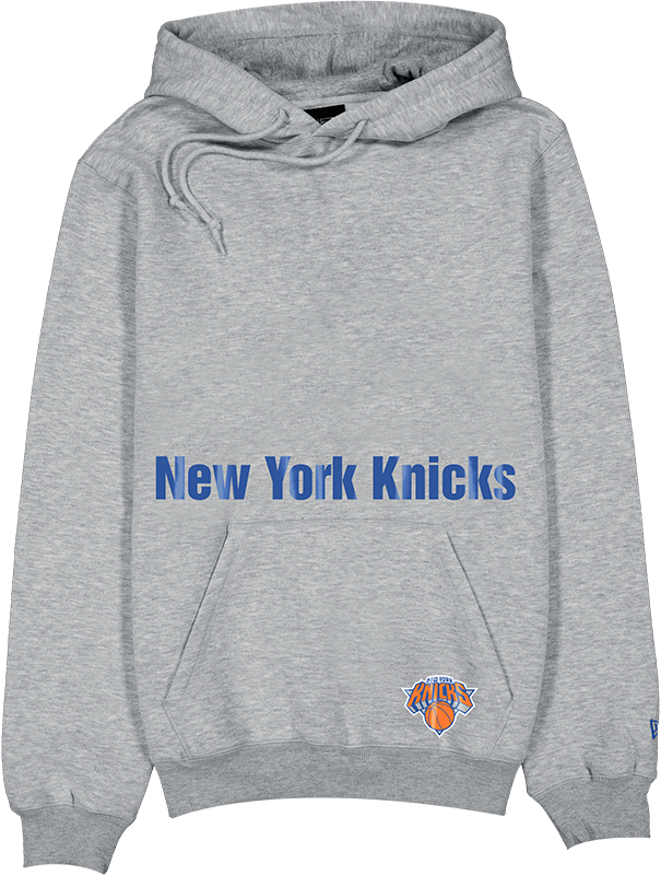 New York Knicks Game Day Heather Gray Hoodie