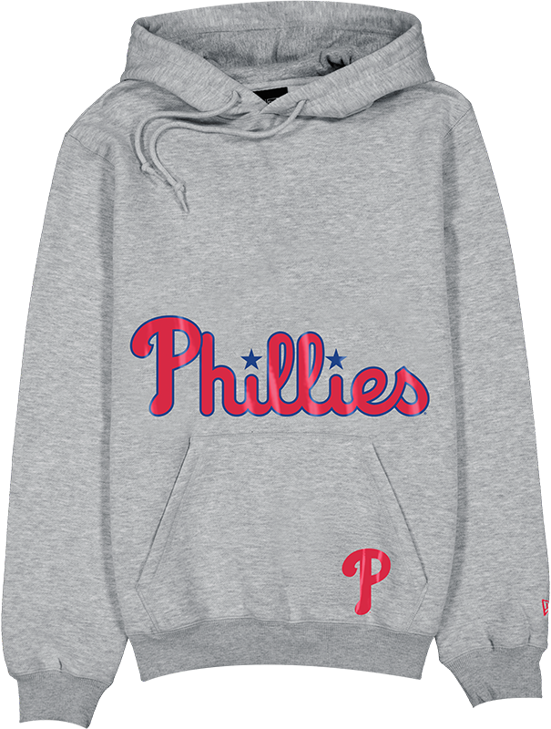 Philadelphia Phillies Game Day Heather Gray Hoodie