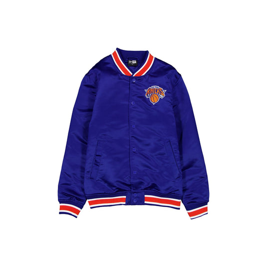 New York Knicks Game Day Satin Jacket - New Era Cap