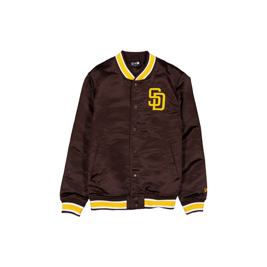 San Diego Padres Game Day Satin Jacket - New Era Cap