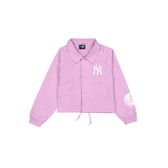 New York Yankees Game Day Classic Women's Pink Jacket - New Era Cap