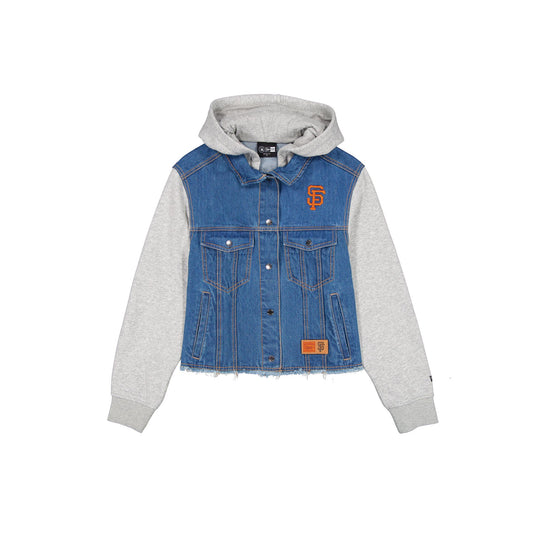 San Francisco Giants Game Day Women's Denim Jacket - New Era Cap