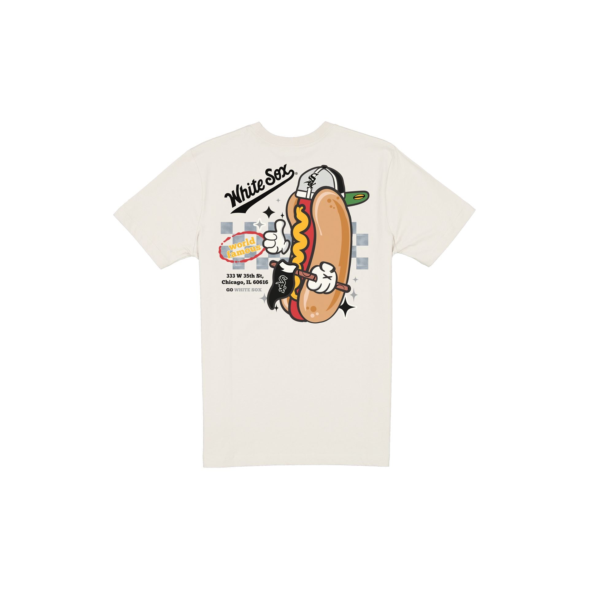 Chicago White Sox Game Day Ballpark Hot Dog T-Shirt