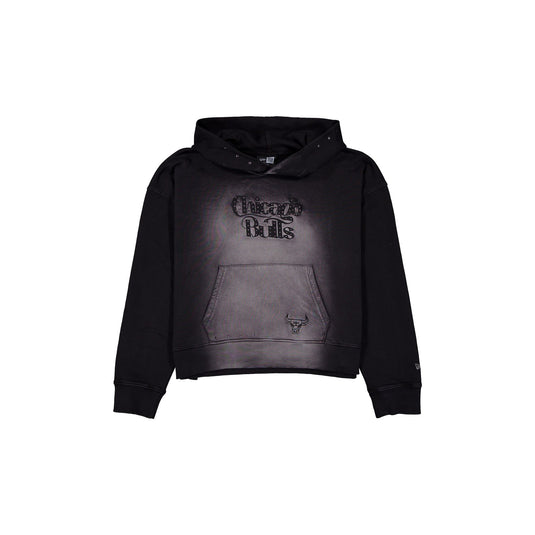 Chicago Bulls Trend Sun Fade Studded Women's Hoodie - New Era Cap