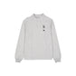 Los Angeles Dodgers Logo Essentials Heather Gray Quarter Zip