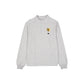 San Diego Padres Logo Essentials Heather Gray Quarter Zip
