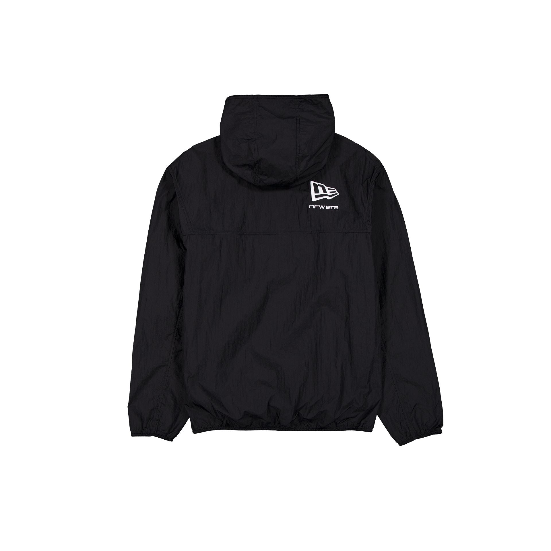 New York Yankees Logo Essentials Black Full-Zip Windbreaker