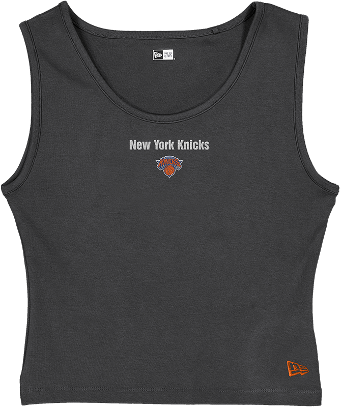 New York Knicks Glam Game Women's Graphite Tank Top