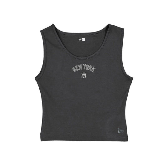 New York Yankees Glam Game Women's Graphite Tank Top - New Era Cap