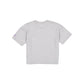 Los Angeles Lakers Glam Game Women's Cropped Heather Gray T-Shirt