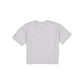 New York Knicks Glam Game Women's Cropped Heather Gray T-Shirt