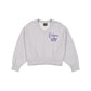 Los Angeles Dodgers Glam Game Women's Oversized Glittery Crewneck