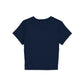 Atlanta Braves Leisure Women's Shrunken Cropped T-Shirt