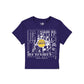 Los Angeles Lakers Leisure Women's Shrunken Cropped T-Shirt