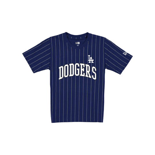 Los Angeles Dodgers Boys Pinstripe T-Shirt - New Era Cap