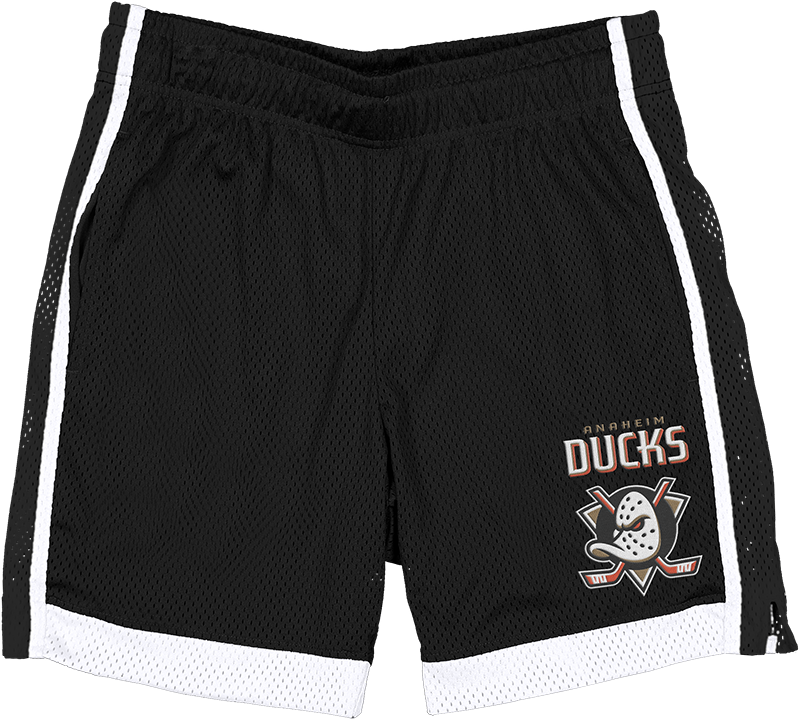 Anaheim Ducks Black Summer Shorts