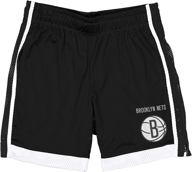 Brooklyn Nets Black Summer Shorts