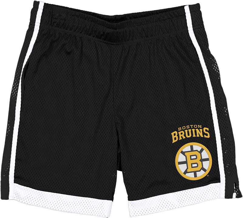 Boston Bruins Black Summer Shorts