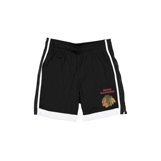 Chicago Blackhawks Black Summer Shorts - New Era Cap