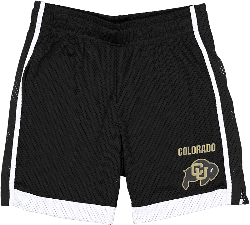 Colorado Buffaloes Black Summer Shorts