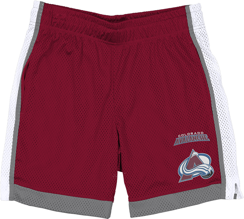 Colorado Avalanche Team Color Summer Shorts