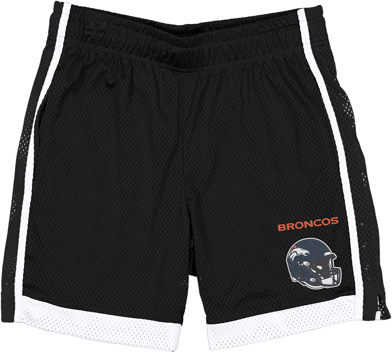 Denver Broncos Black Summer Shorts