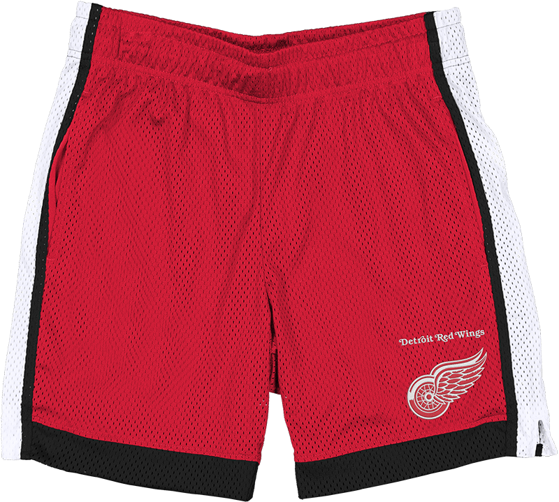 Detroit Red Wings Team Color Summer Shorts