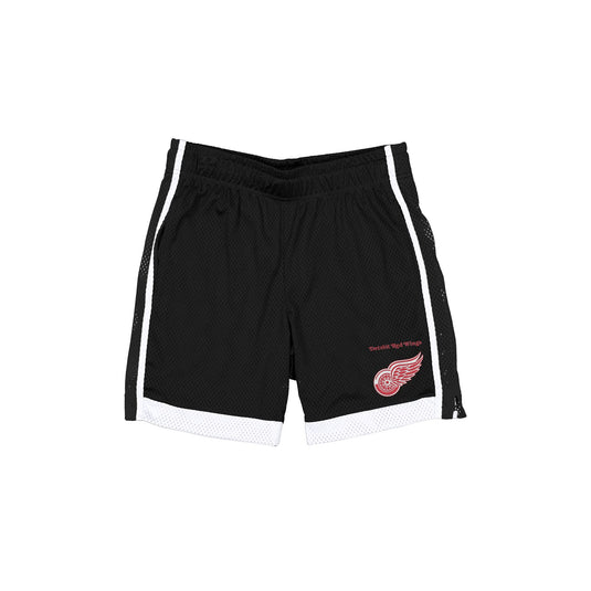 Detroit Red Wings Black Summer Shorts - New Era Cap