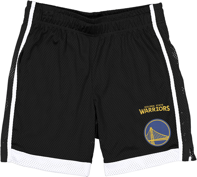 Golden State Warriors Black Summer Shorts